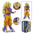 thumbnail image 3 of Figura de Goku de Dragon Ball Z de 32 cm Ssj3 Dbz Super Saiyan 3, figuras de anime, estatua de PVC de 2 brazos, figura de acción, modelo, juguetes de Halloween, regalo, 3 of 5