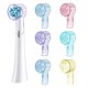 thumbnail image 1 of Fundas para cepillos de dientes DeBizz para cabezales de repuesto Oral B iO (paquete de 6), 1 of 7