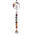 thumbnail image 2 of Tree of Life 7 Chakra Stones, Dream Catchers Healing Crystals Gifts, Feng Shui Hanging Ornament, Healing Crystals Ornament for Home Decor Yoga Meditation Curtain Cars Office Room Decor, 2 of 5