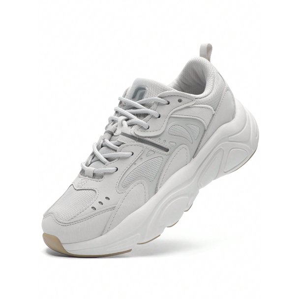 STQ Womens Chunky Sneakers Comfortable Walking Shoes with Arch Sopport