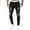 Black, variant on Ketyyh-chn99 Jeans for Men 2024 Relaxed Boot Jean Loose fit Pants Shorts Men's Casual Hip Hop Sports High Stretch Tight Wash Polished White Ripped Fit Zipper Jean Pants Black,S