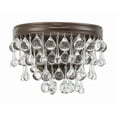 thumbnail image 7 of 132-VZ Crystorama Lighting Calypso - Two Light Wall Sconce in Classic Style - 10.75 Inches Wide by 7.25 Inches High-Vibrant Bronze Finish, 7 of 7