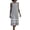 A215 Gray, variant on Mifsaly Midi Sleeveless Dresses for Women Cotton Summer T Shirt Dress Stripe Hem Straight Shift Comfortable Beach Vacation Sundresses XXL