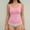 Pink, variant on BLTIBY Women's Shapewear Tank Top Shaping Camisole U Neck Tops Tummy Control Vest Seamless Slimming Sleeveless Shaper Khaki M
