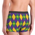 thumbnail image 5 of Junzan Mardi Gras Mens Underwear Boxer Briefs For Men’s - Large, 5 of 9