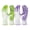 Purple & Green, variant on COOLJOB 6 Pairs Gardening Gloves for Women Ladies, Breathable Rubber Coated for Yard Garden, Outdoor Indoor Protective Work, Medium Size, Lavender Purple & Apple Green