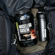 NutraBio Micellar Casein Protein Powder, 2 lbs, Dutch Chocolate