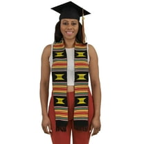 Gradwear Graduation Kente Stole, Handwoven Kente Cloth