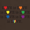 thumbnail image 3 of CafePress - Love Is Love T Shirt - Men's Classic Graphic Cotton T-Shirt, 3 of 4
