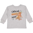 thumbnail image 3 of Inktastic Official Cookie Tester Cute Gingerbread Boys or Girls Long Sleeve Toddler T-Shirt, 3 of 5