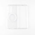 thumbnail image 2 of Clear for Samsung Galaxy Z Fold 4 Case Built-in Strong Compatible with MagSafe, Anti-Yellowing Crystal Hard PC Slim Thin Phone Cover for Samsung Galaxy Z Fold 4,Clear, 2 of 10