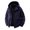 Purple-08, variant on Men's Hooded Utility Jacket, Waterproof Windbreaker with Multi-Pockets & Arm Patch, Outdoor Streetwear