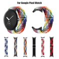thumbnail image 2 of Weave Nylon Strap For Google Pixel Watch Band Rainbow Color Bracelet Replacement Designed, 2 of 5