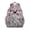 Black, variant on Print Backpack for Students Students Cartoon Rainbow Zebra Stripes Black and White Gradient Pattern Bookbag with Chest Strap Lightweight Durable Design