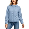thumbnail image 7 of Lmueinov Womens UPF Hooded Sun Protection Jacket Plus Size Windbreaker Zip Up Lightweight Sun Shirt Long Sleeve Casual Outdoor Coat with Pockets S-4XL, 7 of 7