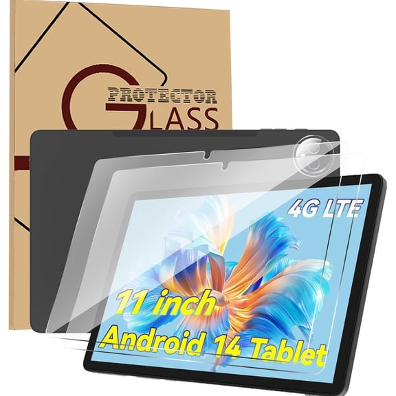 FIEWESEY 2-Pack Screen Protector for FEONAL 11 Inch 2025 Tablet, HD Clear Tempered Glass Tablet Film Protector For FEONAL 11 Inch 2025