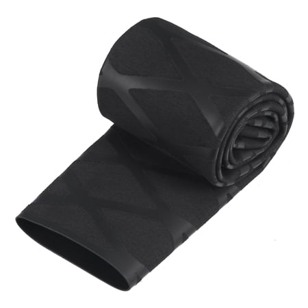 Uxcell 30mm Dia 1.6ft 2:1 Black Heat Shrink Wrap Tubing for Fishing Rod