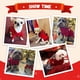 thumbnail image 4 of Pet Holiday Reno Feo Navidad Perro Suéter, Rojo Negro Mascota Cachorro Gato Invierno Prendas de Punto Caliente Suéter Ropa para Perros Pequeños Medianos (S), 4 of 5