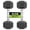 12.5 lb, Pair, variant on Hex Dumbbell Rubber Encased Dumbbell Strength Training Hex Dumbbell, Hand Weight For Workout & Exercise 100 lb