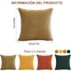thumbnail image 2 of 4 Fundas de Cojines Decorativos, Suave Fundas para Cojín Cuadrado, Funda para Cojines de Sala, Funda de Cojín Cuadrada, Estilo Boho Chic Rústico, para sala, sofá, Dormitorio (Rojo), 2 of 4