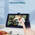thumbnail image 2 of Fintie PU Leather Cases for Onn. 7" Tablet Gen 3 (2022 Model 100071481) - Folio Cover With Stylus Holder, Galaxy, 2 of 7