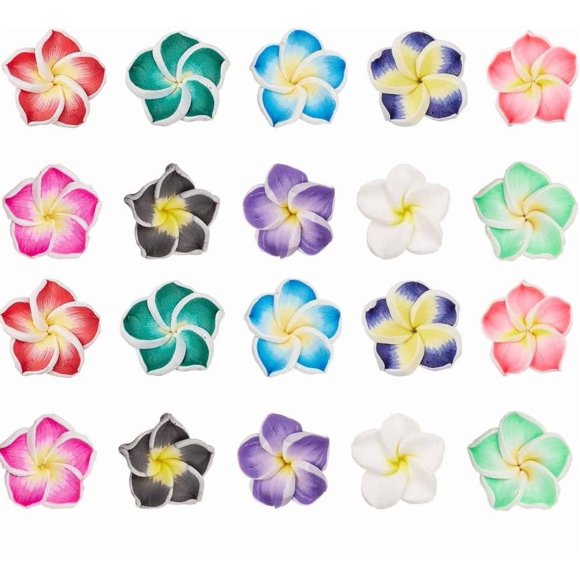 Perlas de arcilla polimérica Sunnyclue de Craft Beads, 1,5 x 0,8 cm