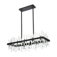 thumbnail image 5 of Serena 36 inch crystal rectangle chandelier in black, 5 of 9
