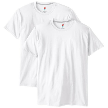 Hanes - Hanes Men Short Sleeve X-Temp T-Shirt, Pack of 2 - Walmart.com
