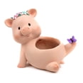 thumbnail image 2 of Mignon Cochon en Forme de Résine Pot de Fleurs Succulent Décor Mini Ornement pour Bureau à Domicile, 2 of 8