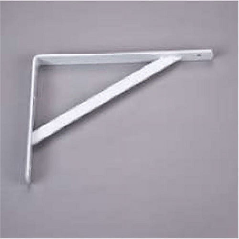 Knape & Vogt Mfg Co Shelf L-Bracket 208 TI - Heavy-Duty Steel, Titanium Finish - 20 In