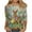 Multicolor, variant on Easter Shirts Women Bunny Vacation Plus Size Festival Clothes 3/4 Sleeve Party Tops Holiday Blouse White