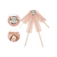 thumbnail image 3 of INSPIRE CHIC Women's Lace Bow Tie Pre-Tied Ribbon Wedding Party Bow Brooches, 3 of 5