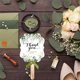 thumbnail image 5 of Wedding Fans for Guests - 10PCS Floral Design Handheld Fans with Wooden Handle and Green Ribbon for Ceremony Reception, 5 of 5