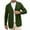 Army Green, variant on Mens Button-Up Knit Sweater Long Sleeve Coats Fashion Causal Solid Color Travel Hoodless Jackets Lounge Blouse with Pockets Gray M