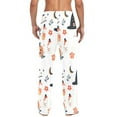 thumbnail image 4 of FORMRS Mens Pajama Pants with Pockets Sleepwear Lounge Bottoms Sizes S-2XL, White Halloween Ghosts, 4 of 7