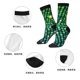 thumbnail image 5 of Balery Green Disco Lights Calcetas Largas con Estampado para Hombre y Mujer – Suaves y Transpirables, Talla Única (US 5-11), 5 of 6