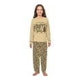 thumbnail image 4 of Leopard Matching Family Christmas Pajamas, It's The Most Wonderful Time Holiday Set, Standard To Plus Size, 4 of 7