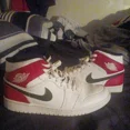 thumbnail image 1 of Jo r-dan 1 Mid White Gym Red, 1 of 6