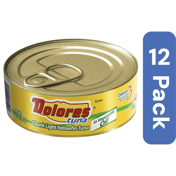 Dolores Yellowfin Tuna in Oil 5 oz (Pack Of 12)
