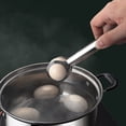thumbnail image 5 of Silver Egg Serving Tongs Multifunctional, Comfortable Grip, Heat Resistant, for Bread, Grilled Foods, Hotel & Home, 5 of 8