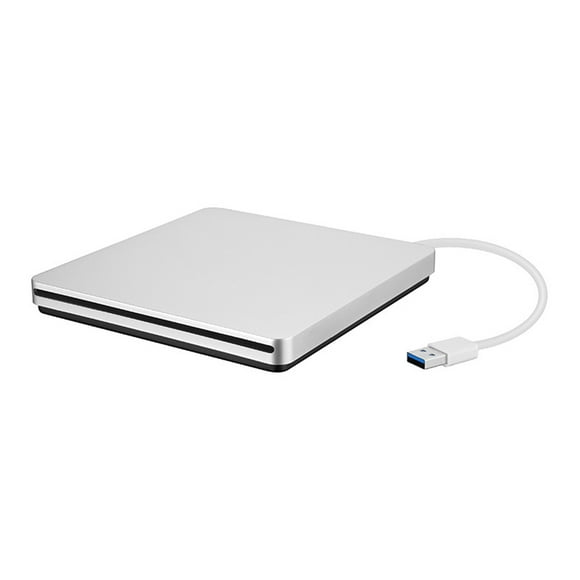 Lecteur de Brûleur DVD Externe USB 3.0/Type-C Lecteur Optique Slim Slot-in CD/DVD+/-RW Lecteur de Brûleur USB C, Recherche de Canal Précise