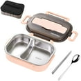 thumbnail image 1 of Boovnll Bento Box, Thermal Insulation Bento Box Tableware Set Portable Lunch Box Student Lunch Box, Bento Box Adult, Bento Box for Kids, Lunch Box Containers, 1 of 4