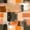Brown 13, variant on Homewish Retro Abstract Block Twin Comforter Sets,Aesthetic Artwork Bedding Set,Brown,Reversible,2pcs,1 Comforter and 1 Pillowcase