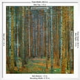 thumbnail image 3 of Tannenwald (Pine Forest), c.1902, Scenic Framed Art Print Wall Art by Gustav Klimt Sold by Art.Com, 3 of 6