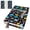 Dinosaur, variant on QRZIQRZ Adjustable Fabric Book Cover Protector for Paperback, Waterproof Soft Canvas Book Cover with Pocket Bookmark, Double Side Print Book Dust Jacket Covers for Hardcover Textbook Book Lovers Gift