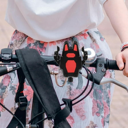 Motorcycle Phone Holder UTV Phone Mount Heavy Duty Anti-shake Motorcycle Phone Holder Bike Phone Mount For Scooters And Bicycles