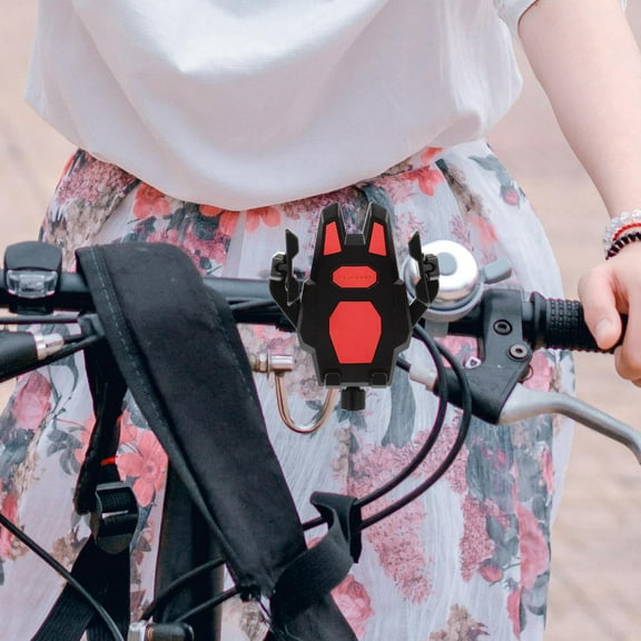 Motorcycle Phone Holder UTV Phone Mount Heavy Duty Anti-shake Motorcycle Phone Holder Bike Phone Mount For Scooters And Bicycles