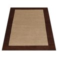 thumbnail image 2 of Rugsotic Carpets Hand Tufted Wool Eco-Friendly Area Rugs - 2'x3', Rectangle, Beige Brown, Modern Contemporary Design, High Pile Handmade Anti Skid Rugs for Living Room, Bed Room (K00201), 2 of 5