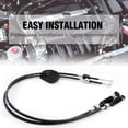 thumbnail image 6 of for Acura RSX Shift Cable 2.0 K20A,K20A2,K20A3 2.0L 2002-2006 K Series Shifter Cables S-Type Transmission Shift Control Cable Replaces 54310-S6M-043, 6 of 7