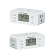 thumbnail image 1 of Temporizador digital DEWENWILS programable 24 horas, paquete de 2, 1 of 7